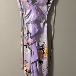Floral Lavender Dress